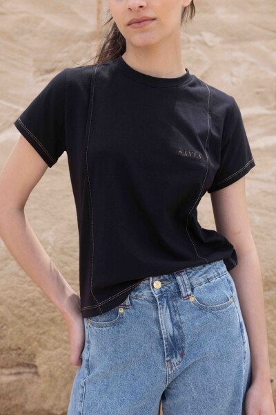 Tshirt Short Negro