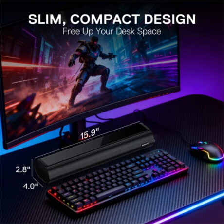 Barra De Sonido Gamer Redragon Airburst GS821 Black Barra De Sonido Gamer Redragon Airburst GS821 Black