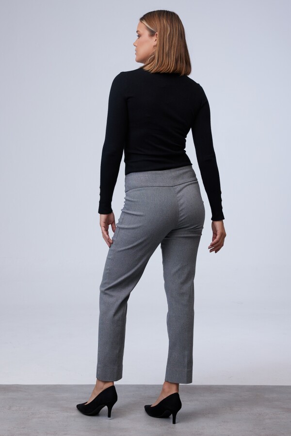 Pantalon Tweed NEGRO/GRIS