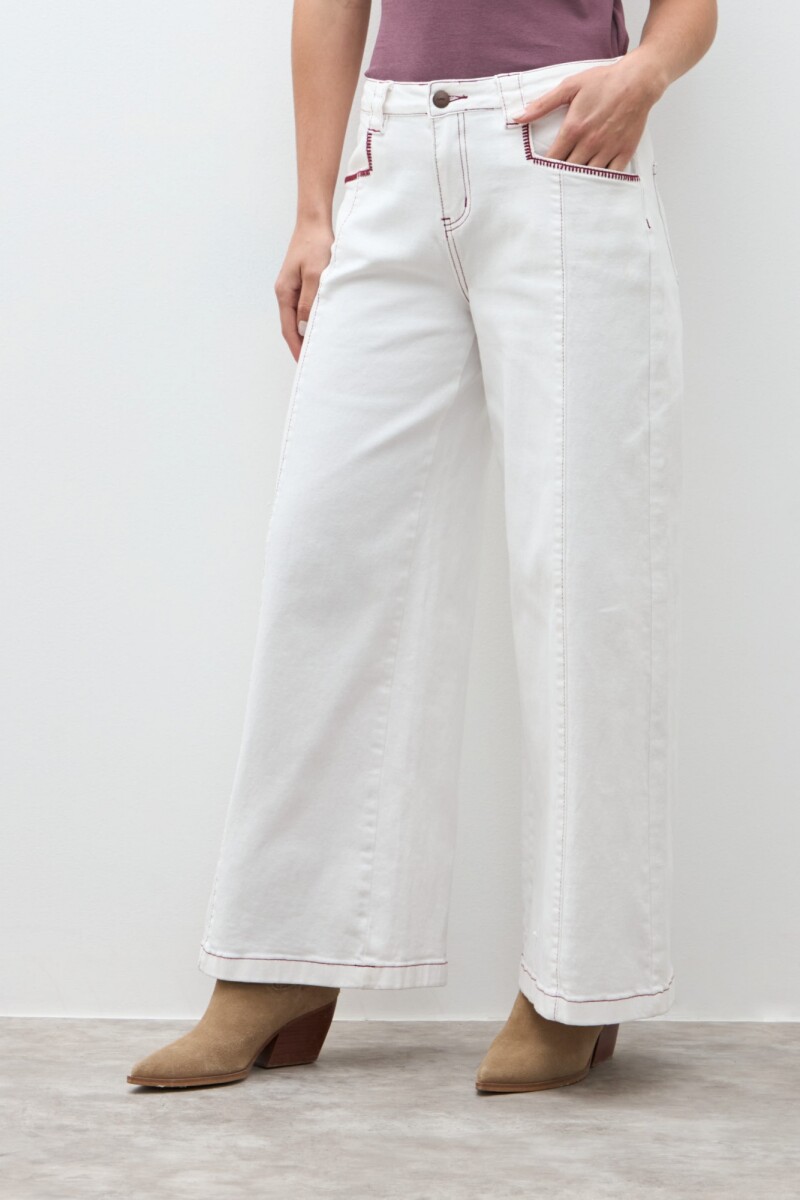 Jean culotte Mavis crudo
