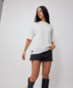 T-SHIRT LIORA RUSTY Blanco