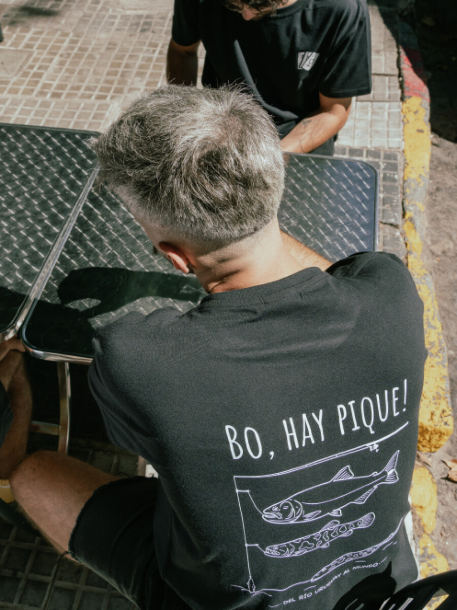 Camiseta Hay Pique Brixton - Negra 