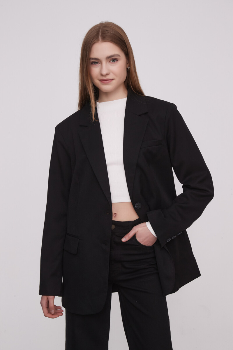 Blazer Karsu - Negro 