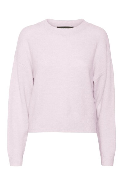 Sweater Vigga Clásico Efecto Blusa Lavender Fog