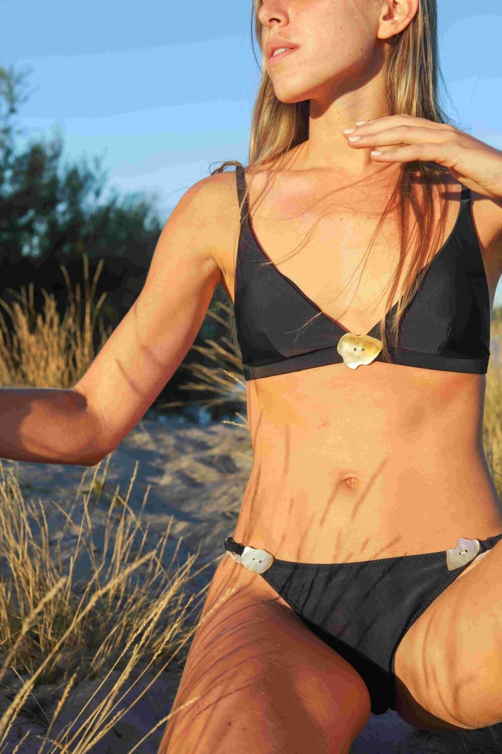 Bikini Nácar Negro