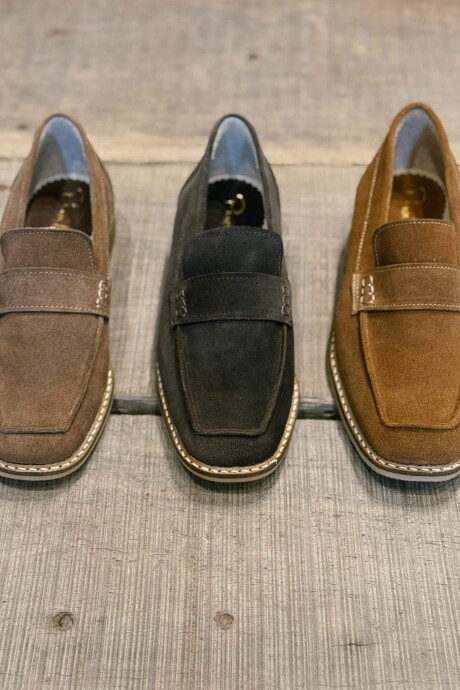 Mocasín Gamuza Whisky Mocasín Gamuza Whisky