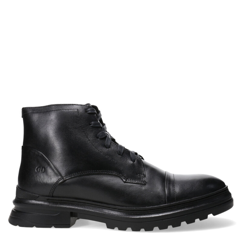 Botas de Hombre Democrata ERON acordonada Negro