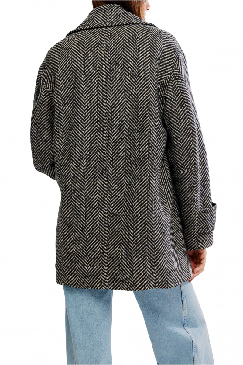 ABRIGO ARI LANA Negro