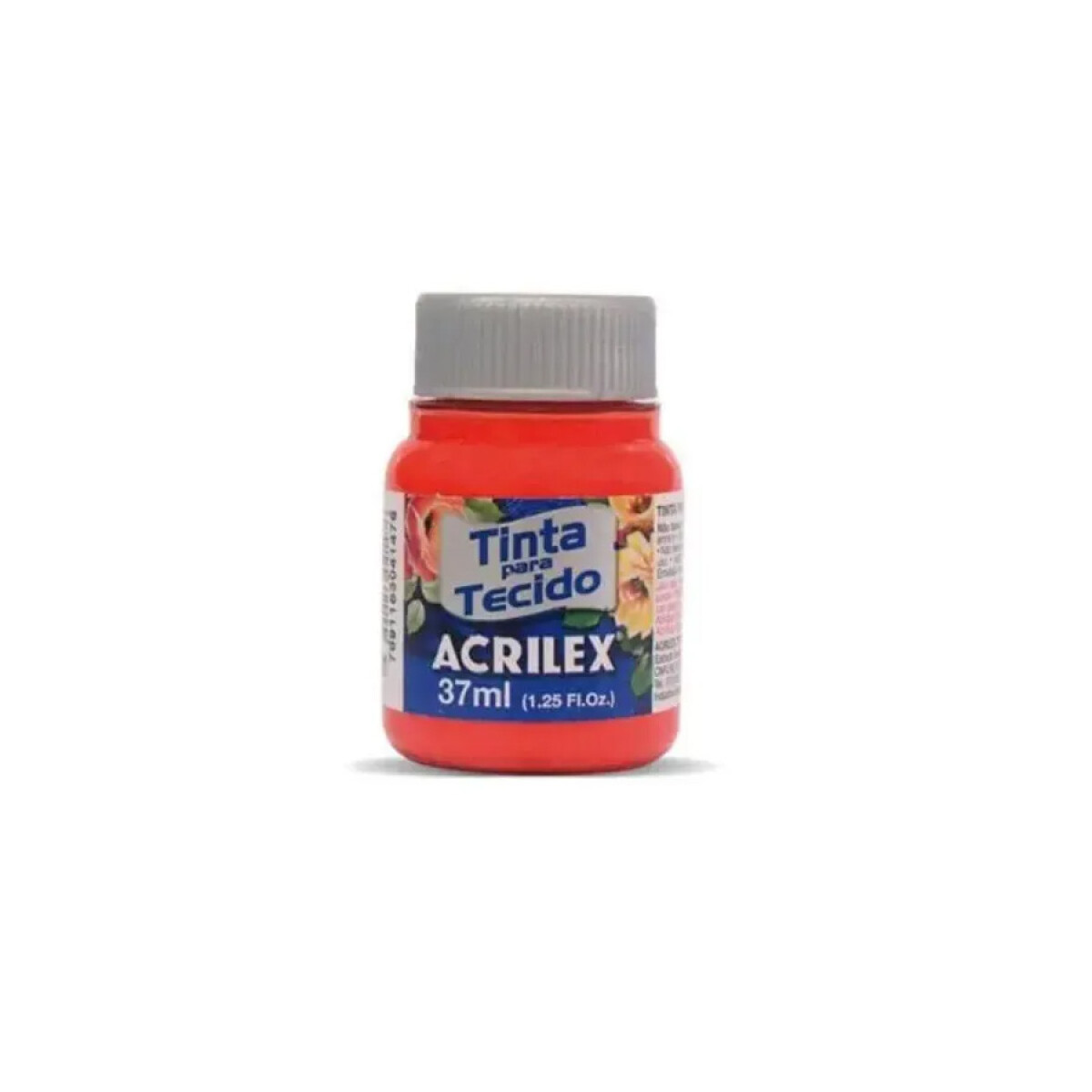 Pintura para Tela Acrilex Mate 37 ml (Tonos Rojos) - 541 Rojo Vivo 