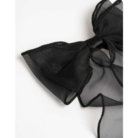 Hebillas Francesas Moño Negro