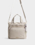 City Cartera City Puffy - Blanco Crudo