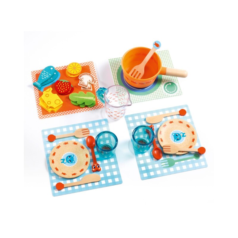 Juego de comidas para niños 29 piezas Juego de comidas para niños 29 piezas