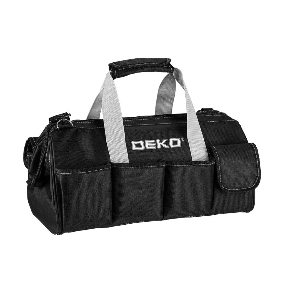 Bolso P/Herramientas 35x24x25cm.DKTB53G Deko - NEGRO 