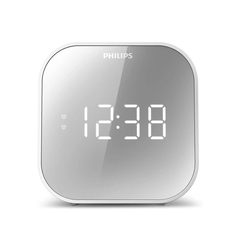 Radio Reloj Philips Doble Alarma Y Cargador Para Celular Radio Reloj Philips Doble Alarma Y Cargador Para Celular