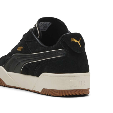 Championes Puma Tifosi Lux Gamuza de Hombre negro