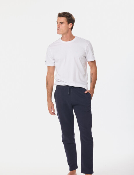 PANTALON DE FELPA Azul