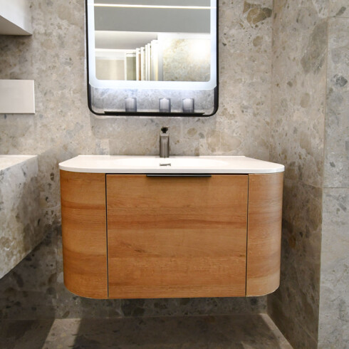 MUEBLE DUDER EN MDF COLOR MADERA OSCURA - 80x50x42cm GAMAS DE MADERA