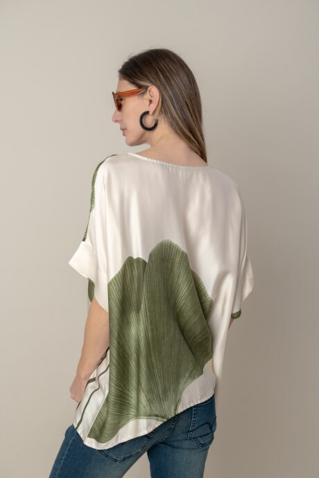 BLUSA HOJA Verde