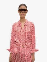 Camisa Fluida A Cuadros multicolor