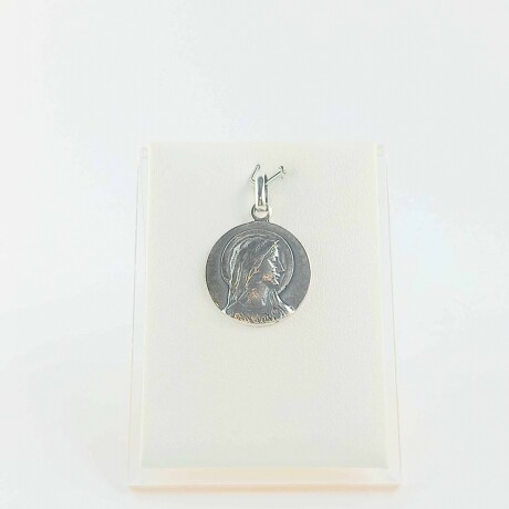 Medalla religiosa de plata 925, Virgen María. Medalla religiosa de plata 925, Virgen María.