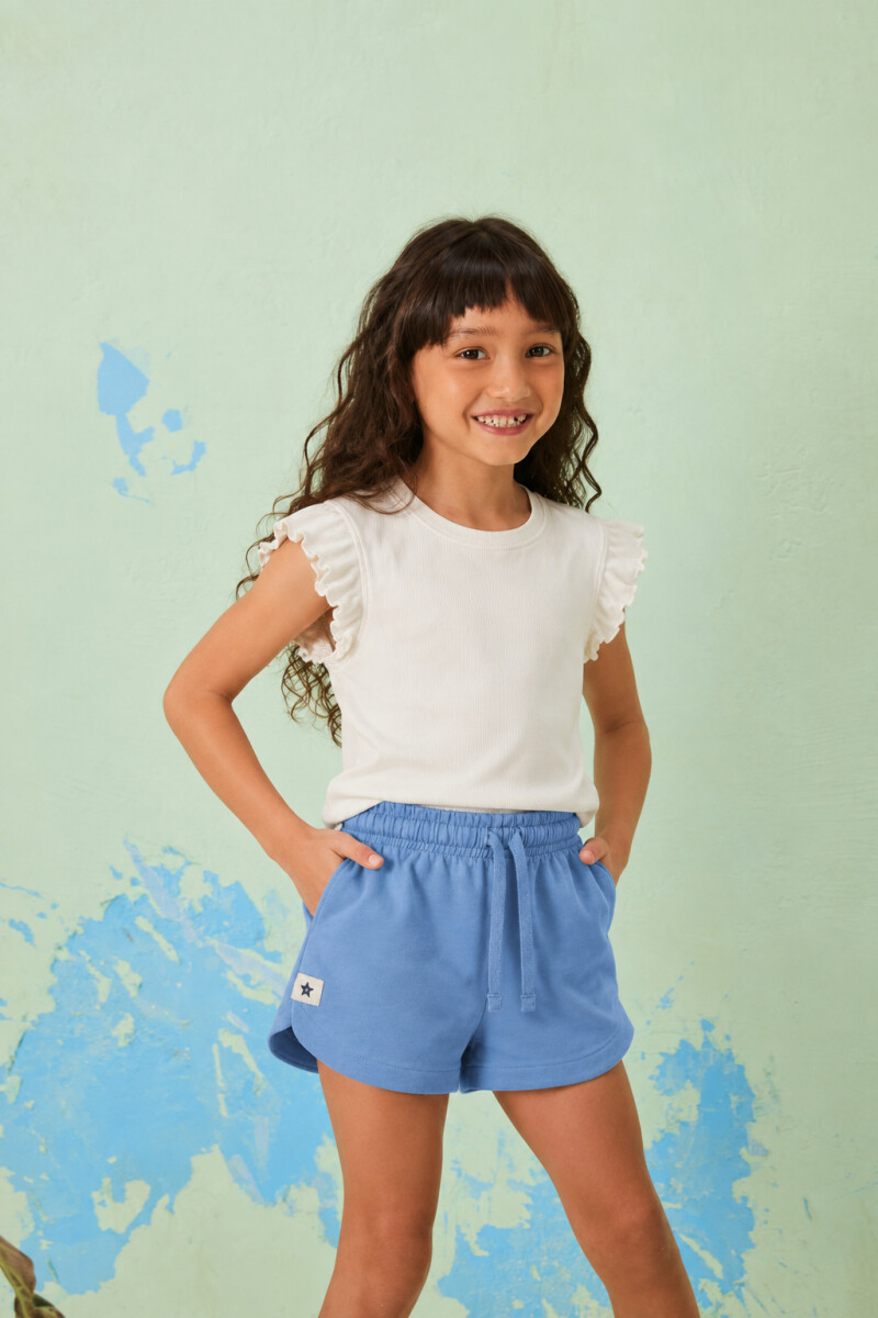 SHORT ALIDA - CELESTE 