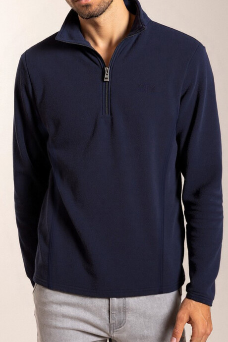 SWEATER POLAR M/C LAZA Navy