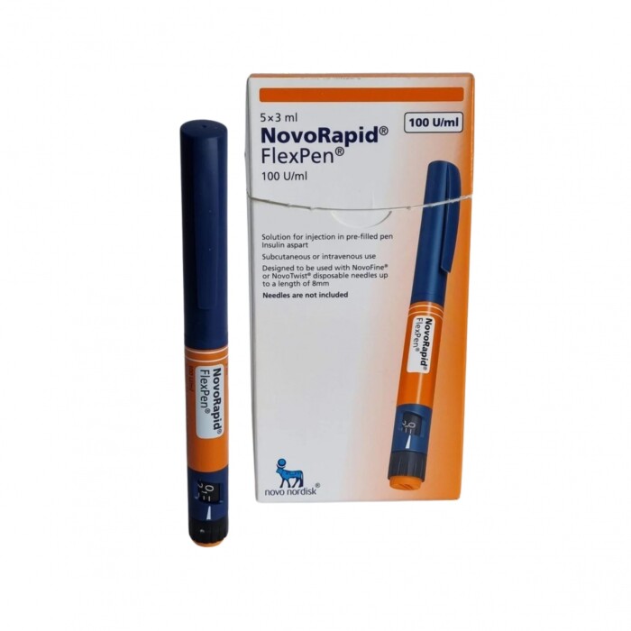 NOVORAPID FLEXPEN 100UI 1DISP PRELL X3ML única