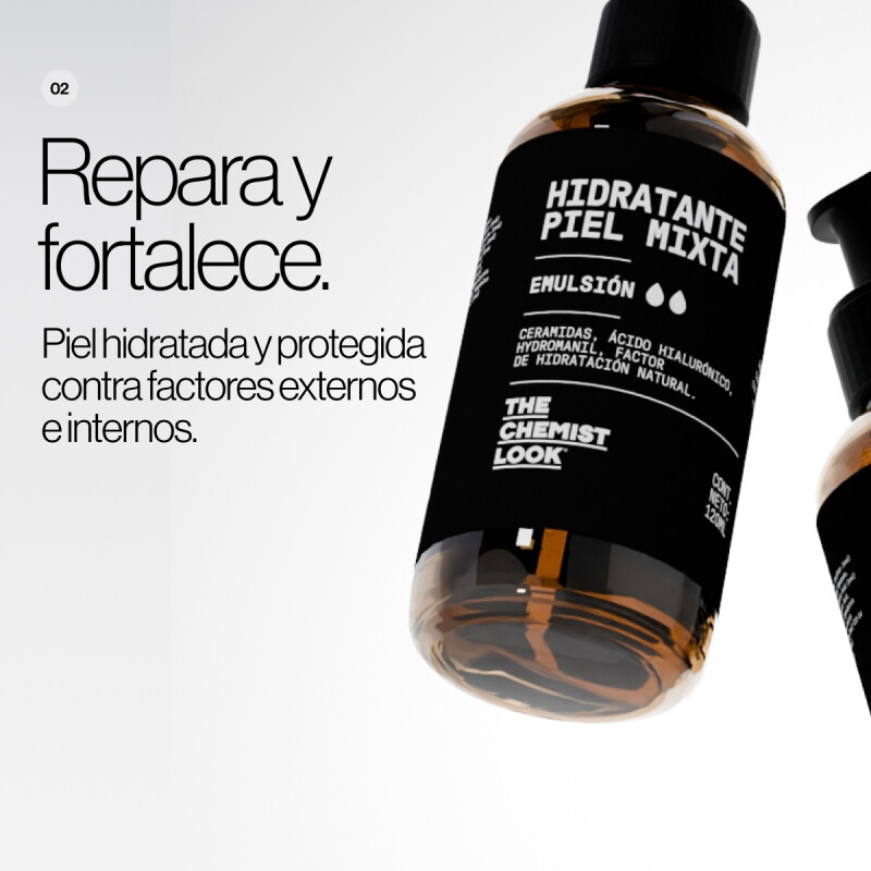 HIDRATANTE PIEL GRASA THE CHEMIST LOOK 120 ML HIDRATANTE PIEL GRASA THE CHEMIST LOOK 120 ML