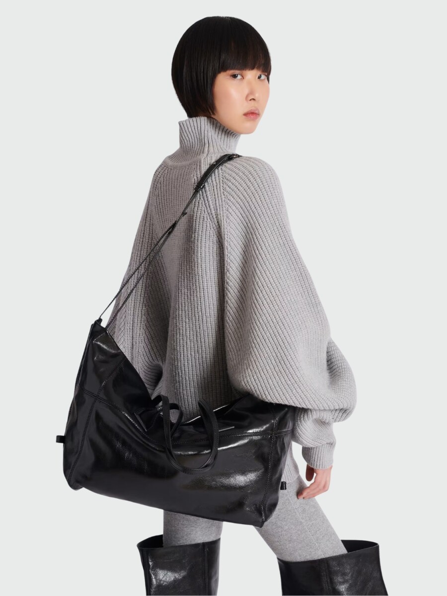 BALMAIN - Tote Track Zip 