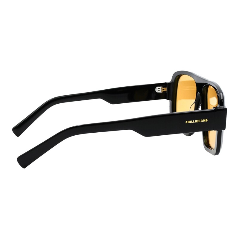 Lentes de Sol Chilli Beans Seattle Negro - Amarillo