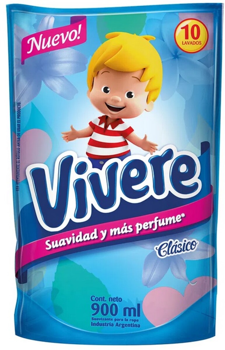 SUAVIZANTE VIVERE 900 ML CLASICO DP 