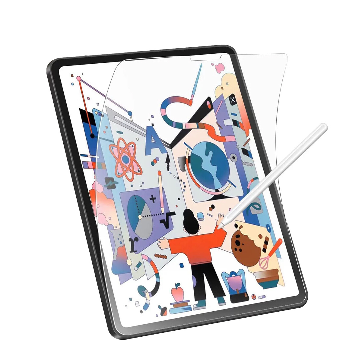 Protector de Pantalla Mate Textura Papel PaperFeel 8.3" para iPad Mini 6th Generation - Transparente 