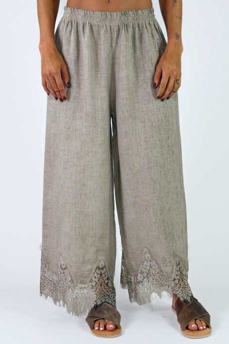 PANTALON TULUM Vison