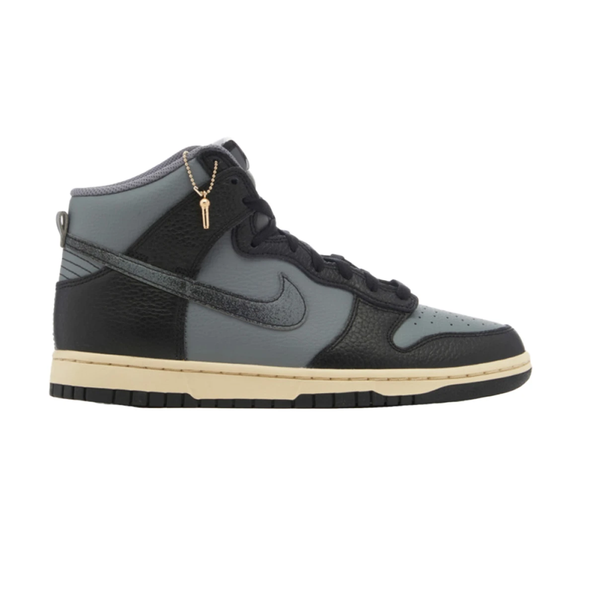 NIKE DUNK HIGH RETRO - Black/Grey 