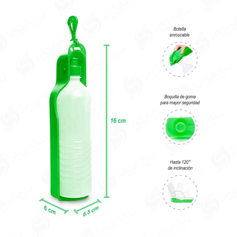 BEBEDERO PORTÁTIL PARA PERROS DE 500 ML BEBEDERO PORTÁTIL PARA PERROS DE 500 ML