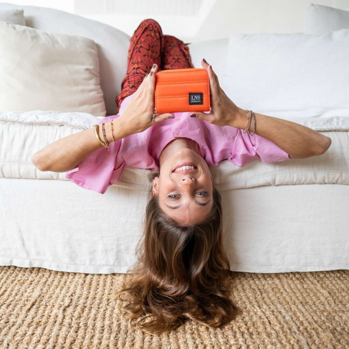 Billetera Vera - Mandarina 