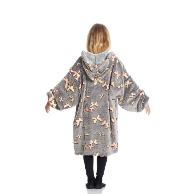 Poncho Glow Mariposas- KANGURU Poncho Glow Mariposas- Kanguru