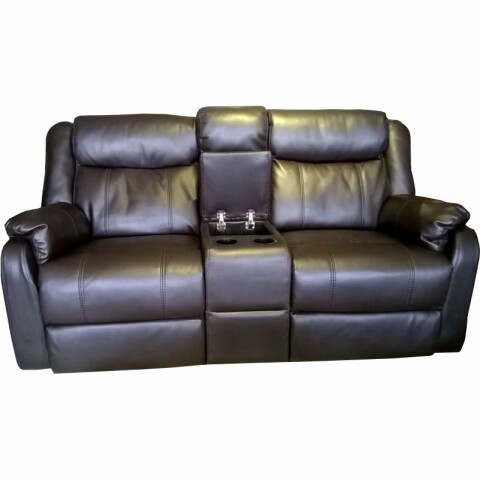 Reclinable Wen 2C C/Consola Chocolate Reclinable Wen 2C C/Consola Chocolate