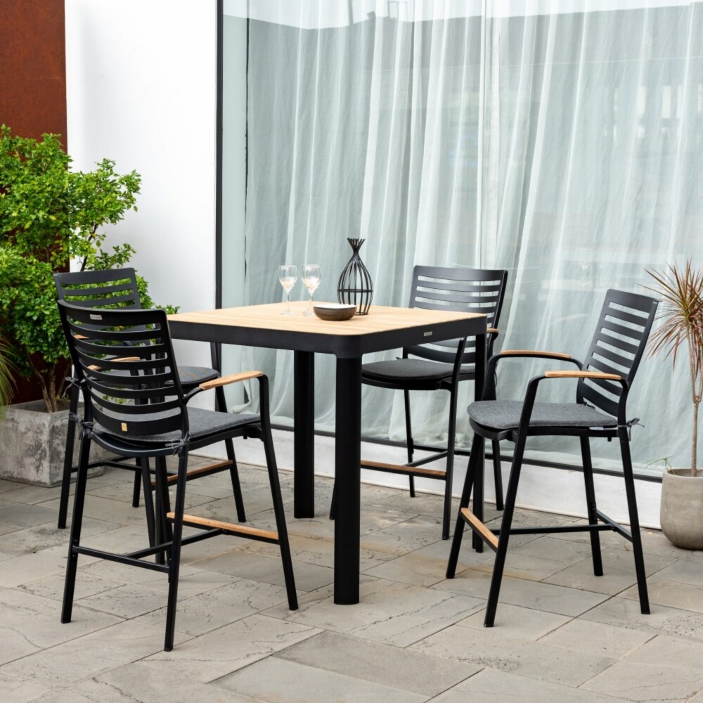 Silla de Bar - Portals Negro