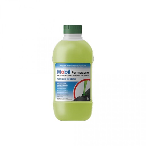 Mobil Permazone 50/50 Antifreeze 1L Verde Mobil Permazone 50/50 Antifreeze 1L Verde