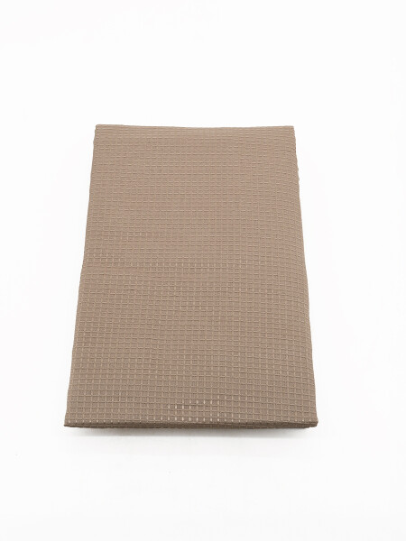 CORTINA BAÑO WAFFLE BEIGE