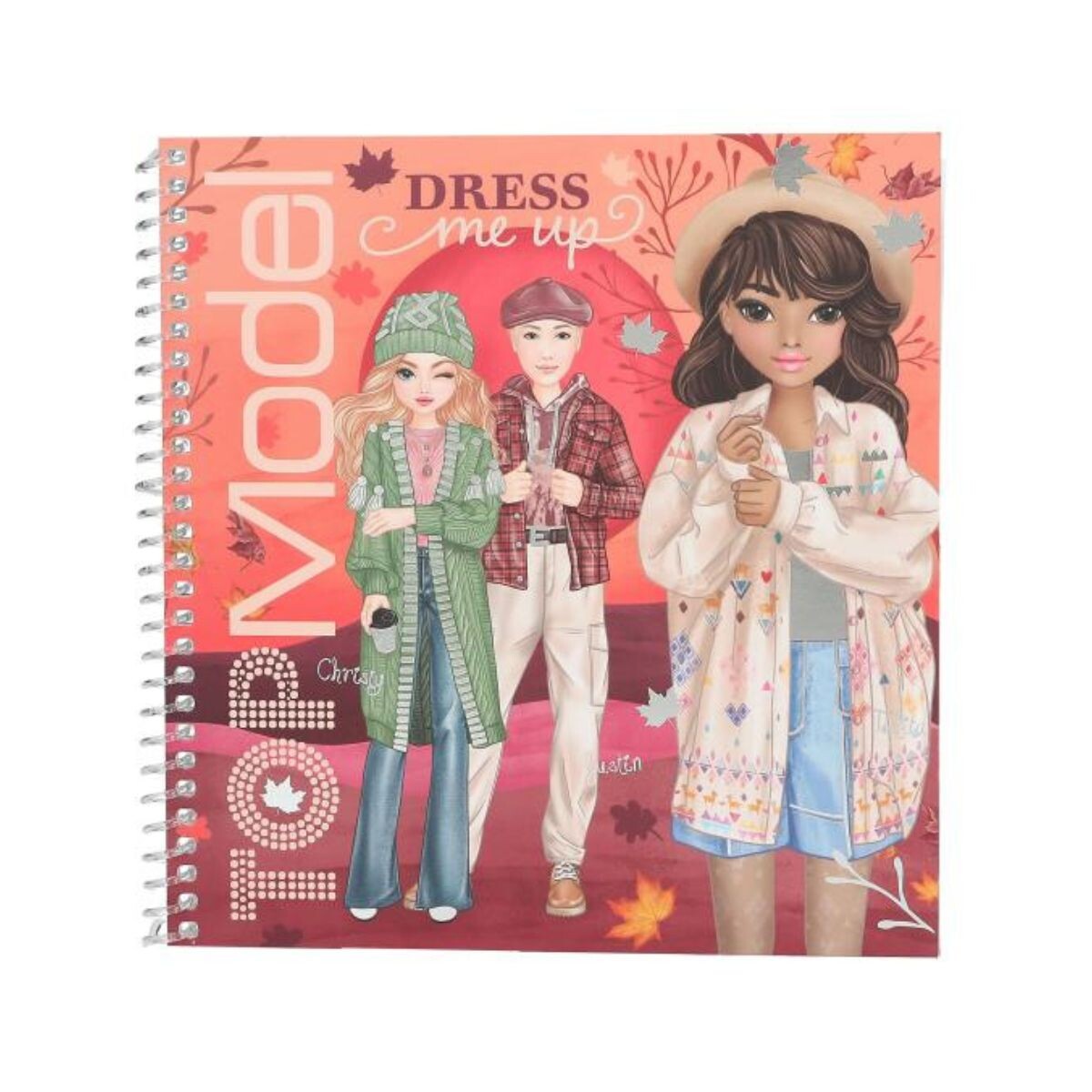 Libro con stickers Top Model - Dress me up - Otoño 