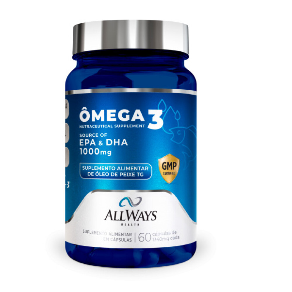 ALLWAYS OMEGA 3 FR. X 60 CAPS. única
