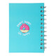 Cuaderno pastelito celeste