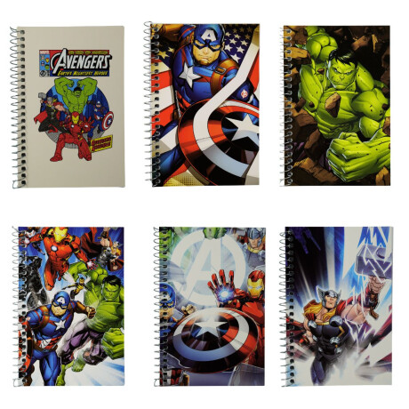 LIBRETA ESPIRAL DISNEY 48H AVENGERS LIBRETA ESPIRAL DISNEY 48H AVENGERS