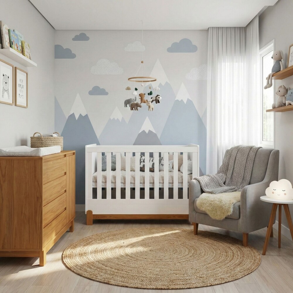 Cuna Convertible Bebé - Lotus Blanco