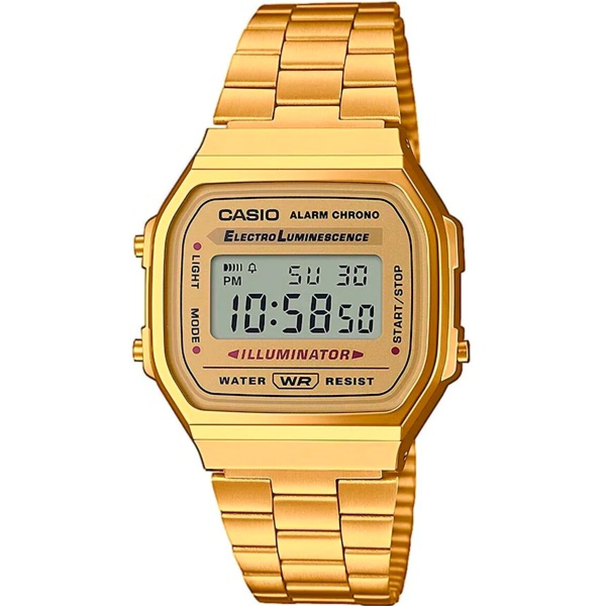 Reloj Casio Acero Clasico Oro 