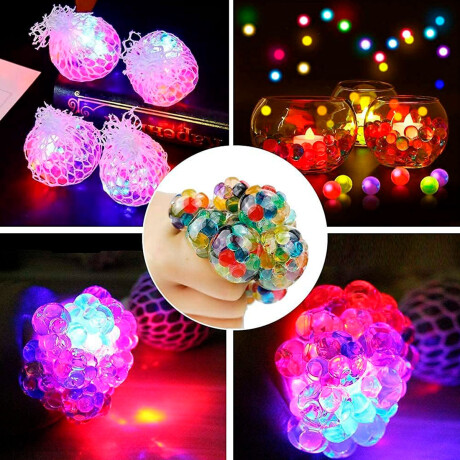 Set Cotillón Nº35 Pack X12 Squishy Pelota Con Luz Led Set Cotillón Nº35 Pack X12 Squishy Pelota Con Luz Led