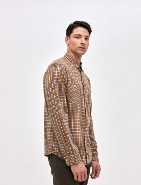 Camisa Roman Camel