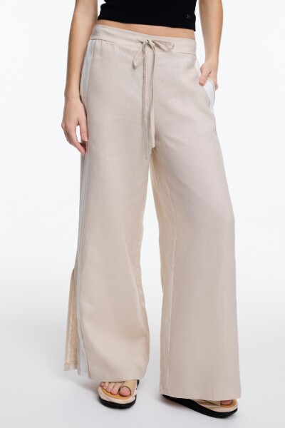 PANTALON TIRAS Beige